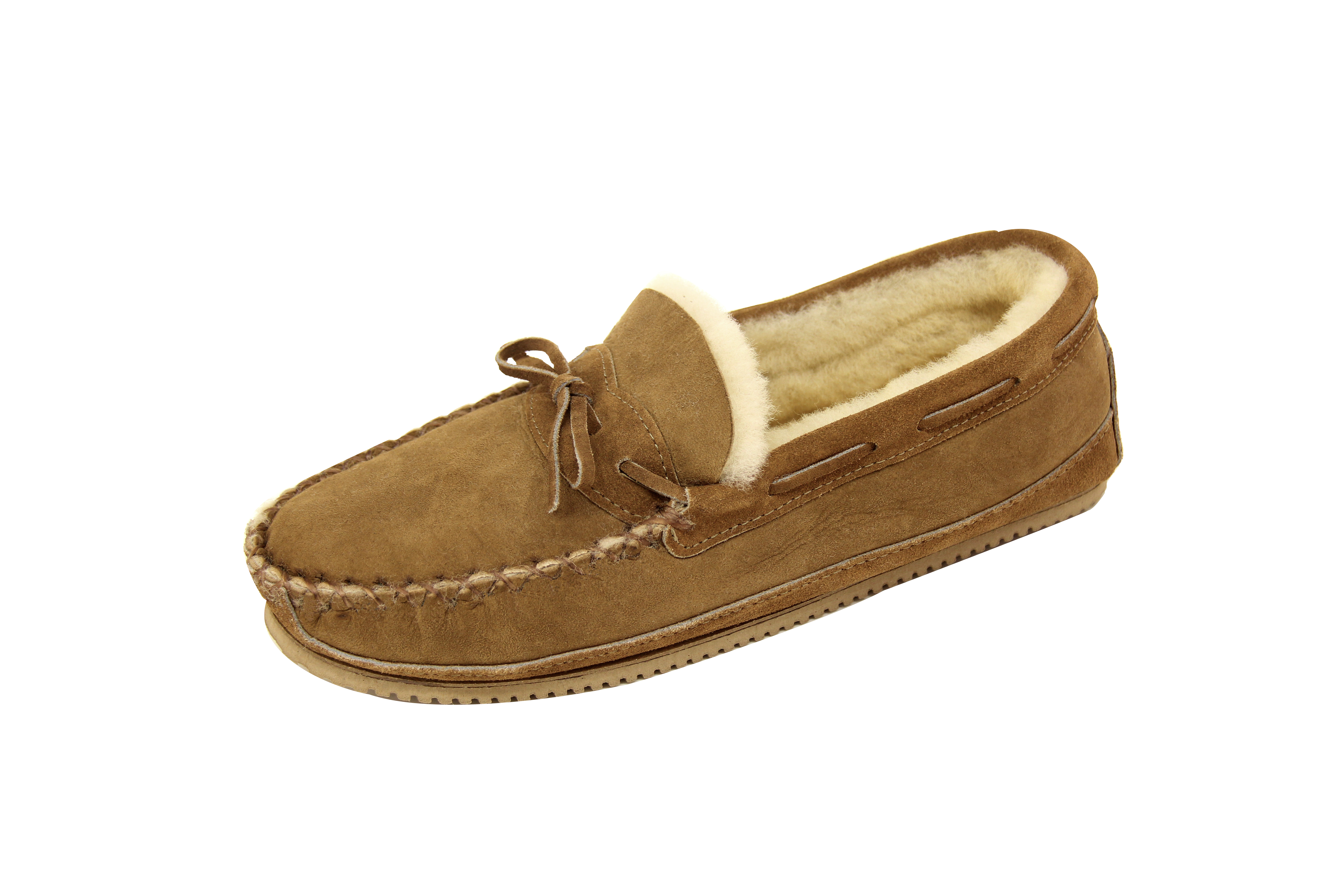 Hardsole Moccasin - Genuine sheepskin slipper