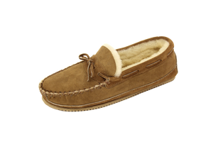 Hardsole Moccasin - Genuine sheepskin slipper