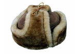 TRAPPER HAT - Hand Made Genuine sheepskin Ushanka hat
