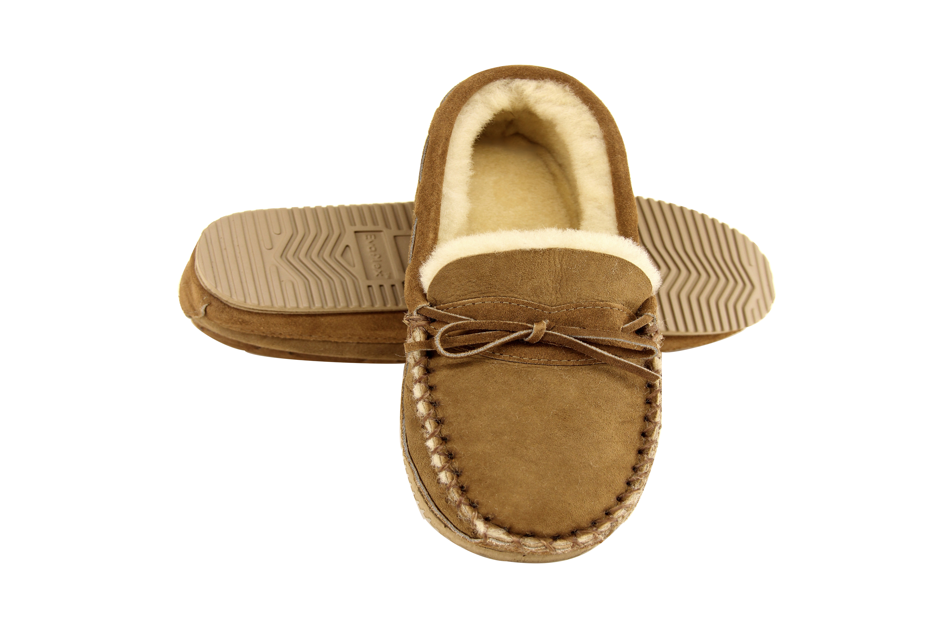Hard sole 2025 moccasin slippers